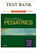 TEST BANK FOR NELSON PEDIATRICS REVIEW&lpar;MCQS&rpar; 19 EDITION 2024-2025