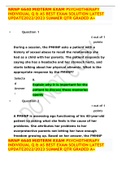 NRNP 6640 MIDTERM EXAM PSYCHOTHERAPY INDIVIDUAL Q & AS BEST EXAM SOLUTION LATEST UPDATE2022&sol;2023 SUMMER QTR GRADED A&plus;