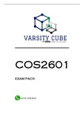 COS2601 EXAM PACK 2022