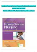 Test Bank&colon; Maternal-Newborn Nursing&colon; The Critical Components of Nursing Care&comma; 4th Edition&comma; Roberta Durham&comma; Linda Chapman