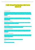 CADC I Exam Prep Questions with Correct Answers &num;1&semi; 100&percnt; Verifiable&period; 2022&sol;2023