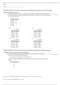 STA 2023 Elementary Statistics Test 1&period; STA 2023 Final Exam questions and Answers 