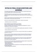 NUTRITION &lbrack;assesment&comma;science exam&comma;nurse aid&rsqb; PACKAGE QUESTIONS AND ANSWERS