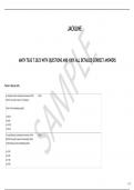   MATH TEAS 7 2023 WITH QUESTIONS AND 100&percnt; ALL DETAILED CORRECT ANSWERS 