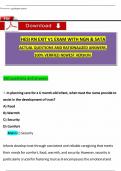 2024 HESI EXIT RN V1&comma; V2&comma; V3&comma; V4&comma; V5&comma; V6&comma; V7&comma; EXAM WITH NGN QUESTIONS AND ANSWERS&comma; 100&percnt; VERIFIED NEWEST VERSION