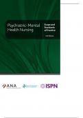 Testbank for American&lowbar;nurses&lowbar;association&lowbar;&lowbar;&lowbar;psychiatric&lowbar;&lowbar;&lowbar;mental health nursing