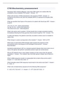 C785 Biochemistry preassessment Q&A 2022&sol;2023