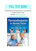 Pharmacotherapeutics for Advanced Practice: A Practical Approach 4th Edition Arcangelo Test Bank