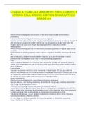 Chapter 4 EXAM ALL ANSWERS 100&percnt; CORRECT SPRING FALL 2023&sol;24 EDITION GUARANTEED GRADE A&plus;