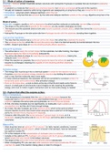 CIE A level Biology notes on unit o3 - enzymes 