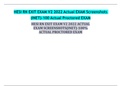 HESI RN EXIT EXAM V2 2022 Actual EXAM Screenshots&lpar;INET&rpar;-100 Actual Proctored EXAM