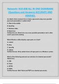 Network&plus; N10-008 ALL IN ONE EXAMBANK  &lpar;Questions and Answers&rpar; ACCURATE AND  VERIFIED&period;