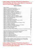 Galen College of Nursing NUR 230 Test Bank Perry Exam Questions and Answers Best Rated A&plus; Guaranteed Success Latest Update 2022&sol;2023
