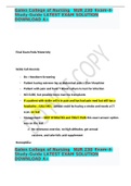 Galen College of Nursing   NUR 230  Exam-4-Study-Guide LATEST EXAM SOLUTION DOWNLOAD A&plus;