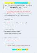 NC Post-Licensing Section 302 Questions  and Answers 2024&sol;202
