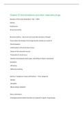 Chapter 37 bronchodilators and other respiratory drugs