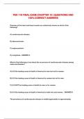 PED 116 FINAL EXAM &lpar;CHAPTER 10 &rpar; QUESTIONS AND 100&percnt; CORRECT ANSWERS