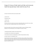 Care of patients with Musculoskeletal and Connective Tissue Disorders&comma;&comma;Chapter 1 The science and practice of abnormal child psychology&comma;&comma;Chapter 02&colon; History of Public Health and Public and Community Health Nursing &lpar;Stanhope&colon; Public Health Nursing 7th ed