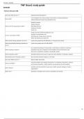 FMF Board study guide Correct Answers Graded A&plus;