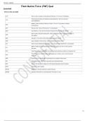 Fleet Marine Force &lpar;FMF&rpar; Qual Correct Answers Graded A&plus;