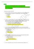 ATI RN COMPREHENSIVE PREDICTOR RETAKE&lbrack;177 CORRECT ANSWERED QUESTIONS 98&percnt; SCORED&rsqb;&period;