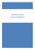 Innovation management lecture notes + written summary