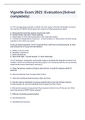 Vignette Exam 2022&colon; Evaluation&semi;&lpar;Solved completely&rpar;