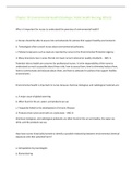 Chapter 10 Environmental Health &lpar;Stanhope Public Health Nursing&comma; 8th Ed&rpar;
