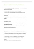 Chapter 9 Health Promotion for the Adolescent