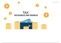TAX RECEIVABLES AND PAYABLES