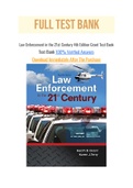 Law Enforcement in the 21st Century 4th Edition Grant Test Bank