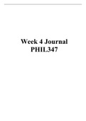 PHIL347N Critical Reasoning Latest 2022/2023 Week 4 Exam Nov. Qtr