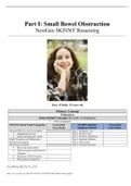 Part I&colon; Small Bowel Obstruction NextGen SKINNY Reasoning