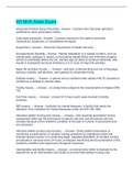 WI NHA State Exam Q&A 2022&sol;2023