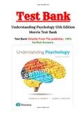 Understanding Psychology 12th Edition Morris Test Bank