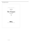 The Tempest/ Summary, characters, themes, quotes, questions and answers ALL IN ONE 2022 Updated edition