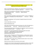 CLG 0010 DoD Governmentwide Commercial Purchase Card - Test Questions And Answers&sol;100&percnt; Correct&period;  