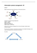 Samenvatting Information Systems Management International Business