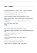 HIEU 201 LU QUESTIONS AND ANSWERS 2022&sol;2023