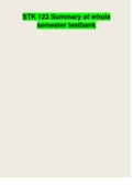 STK 123 Summary of whole semester testbank