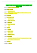 Vituity Scribe Training Pre-Classroom Training Exam Latest 2022