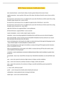NETA Fitness Instructor Certification Exam 
