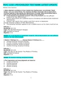PSYC 1150 >PSYCHOLOGY TEST BANK LATEST UPDATE&period;