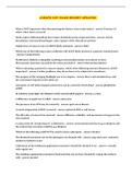 JCHAPO COT EXAM RECENT UPDATED 