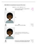 NURS612 WEEK 16&period;4 Tina Jones Comprehensive Assessment  graded A&plus;