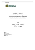 Global energy supplies _ Wind Energy