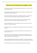 Final Exam cist 2611 Questions and complete Answers