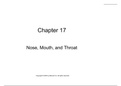 NURS 306 CH 17 powepoint nose&comma;mouth&comma; throat