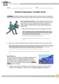 Crumple Zones&lowbar;Gizmo - Student Exploration &vert; &lpar;100&percnt;&rpar; Questions & Answers 