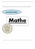 Mathe Zusammenfassung - ALLES, was du für's ABI brauchst